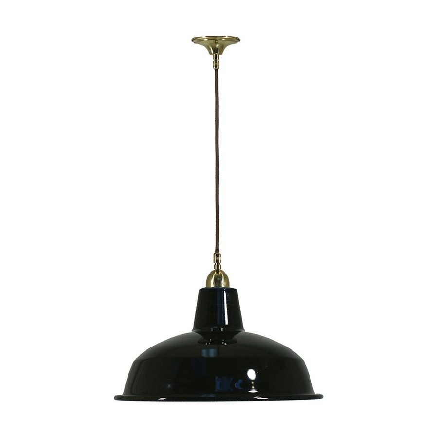 Warehouse Black 420mm Shade on Cord