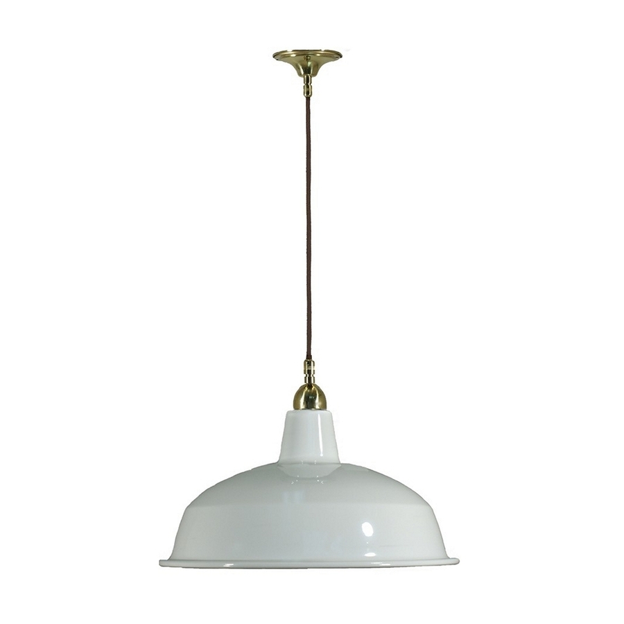 Warehouse White 420mm Shade on Cord