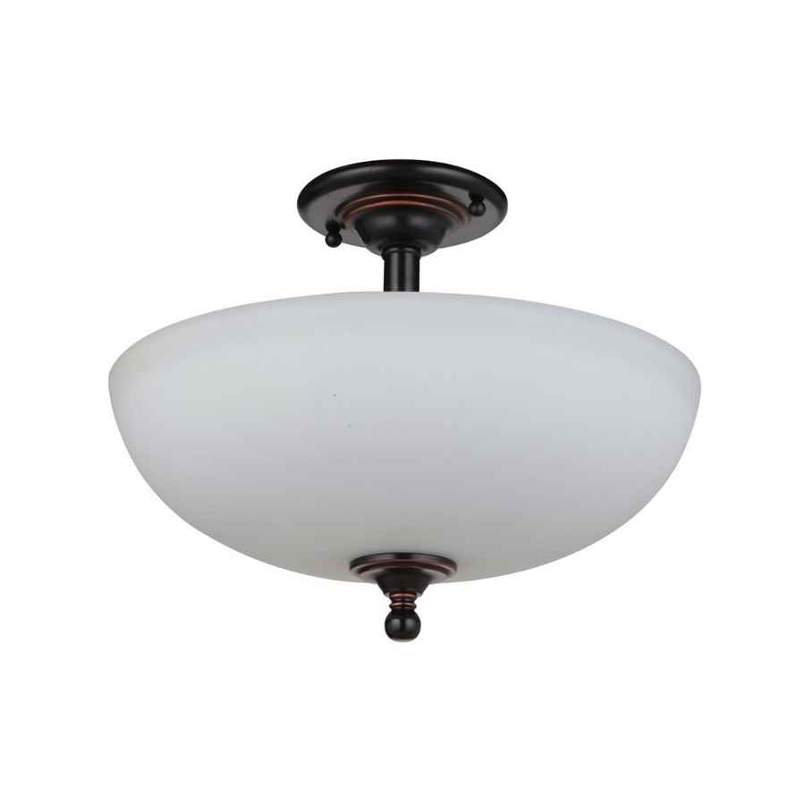 Nova  Bronze Semi-Flush Mount
