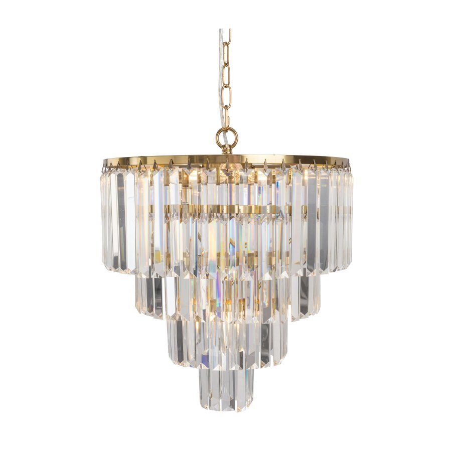 Celestial 4 Tier Satin Brass