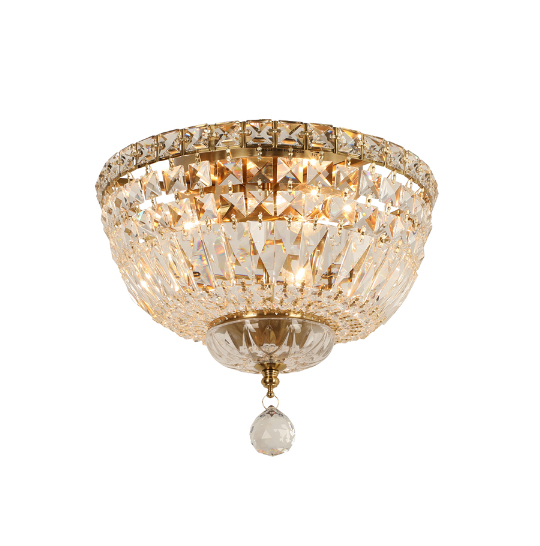 Classique Flush Small Satin Brass