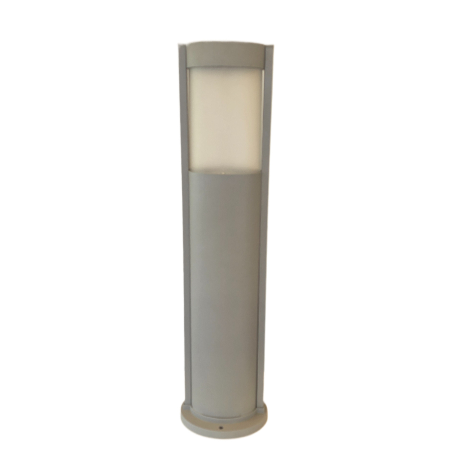 Hebe bollard Silver