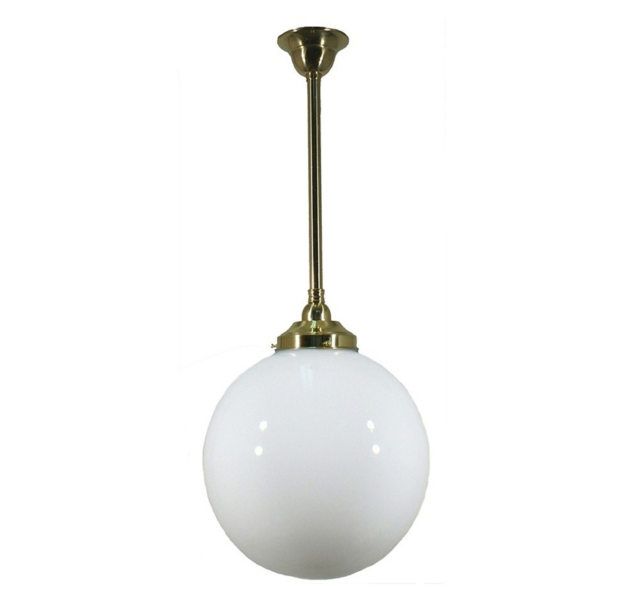 Gloss Sphere 12 inch Brass Rod