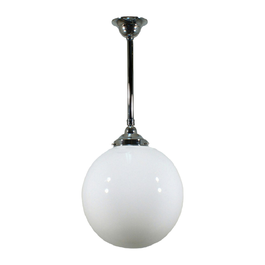 Gloss Sphere 12 inch Chrome Rod