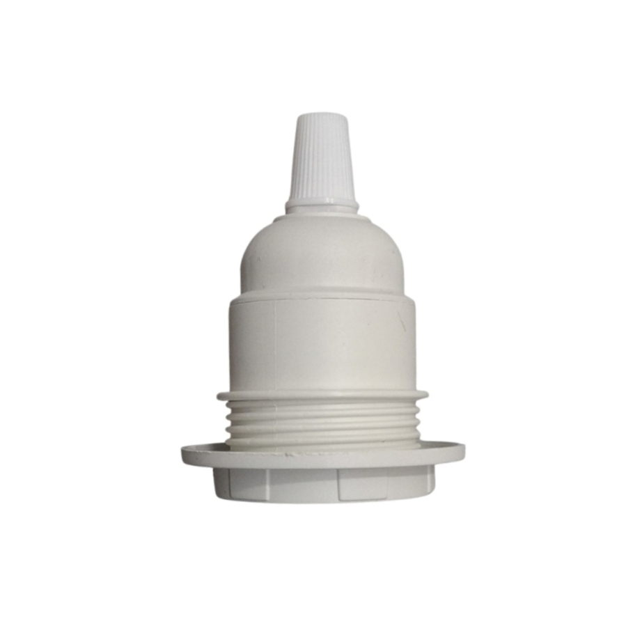 E27 1/2 Thread Pendant White