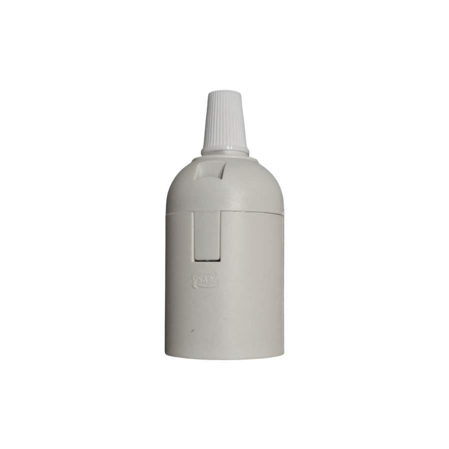 E27 Plain Pendant White