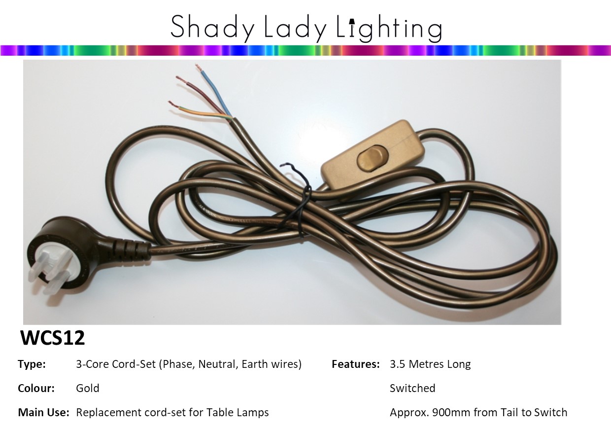 Table Lamp Cord Sets And Plugs Nz, Table Lamp Wiring Kit Nz