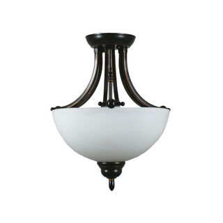 Houston Bronze Semi Flush