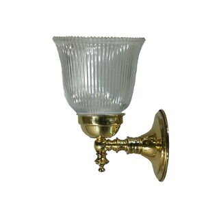 Kline Zipper Clear Brass