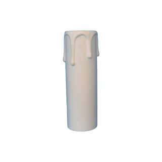 SBC or SES White Candle Effect 90mm