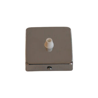 Ceiling Rose Square 80mm CHROME