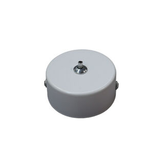 Ceiling Rose 60 mm WHITE - 1 Spring Grip