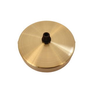 Ceiling Rose 100mm ANTIQUE BRASS Plain