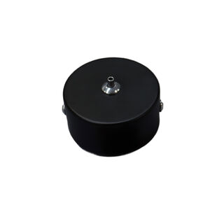 Ceiling Rose 60 mm BLACK - 1 Spring Grip