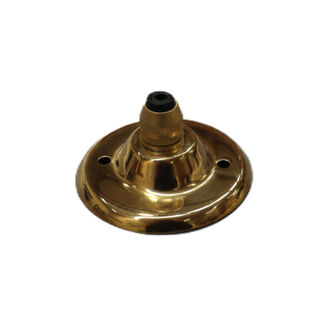 Vintage Ceiling Rose 75mm BRASS