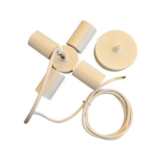 Cord Set White 4-Light 2m