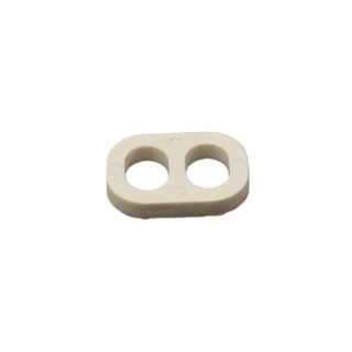 Plastic Cord Grip 2 Hole 2 Core