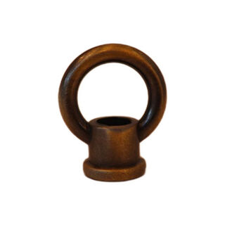 Closed Chain Hook 30mm ANTIQUE BRASS