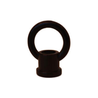 Closed Chain Hook 30mm BLACK