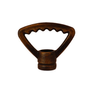 Closed Chain Hook Sawtooth ANTIQUE BRASS