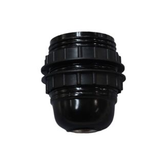 E27 Black Full Thread