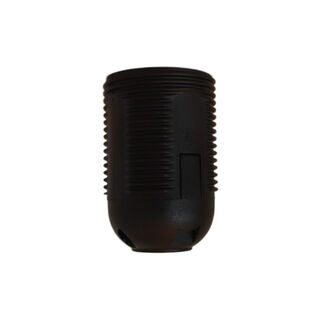 E27 Black 2 Piece Thread