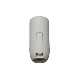 E14 White 2-piece Plain