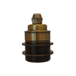 E27 Ant Brass Cord-grip