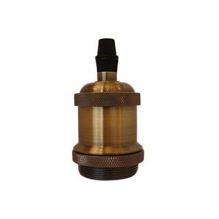 E27 Ant Brass Cord Grip