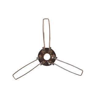 Spring Clip 3 Arm Glass Holder