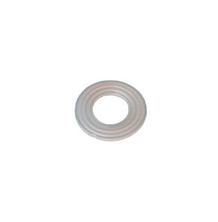 Clear Plastic Washer 13mm 1/2 inch Ribbed