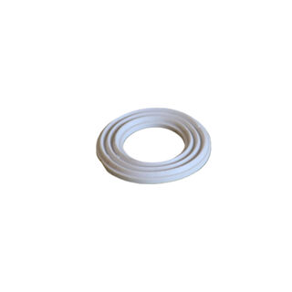 White Plastic Washer 13mm 1/2 inch Ribbed