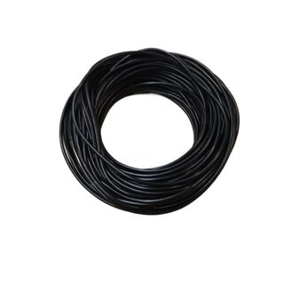 Plastic 3-Core Round Flex BLACK