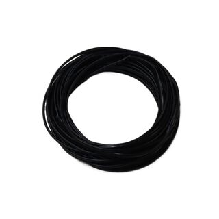 Plastic 2-Core Flat Flex BLACK