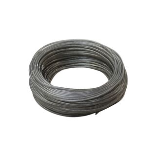Plastic 2-Core Round Flex CLEAR