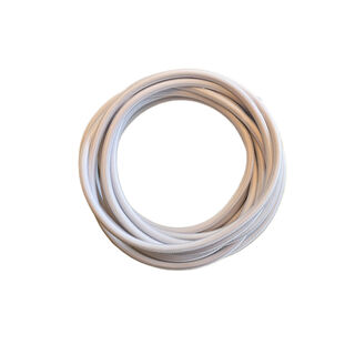 Round Cloth Cable WHITE
