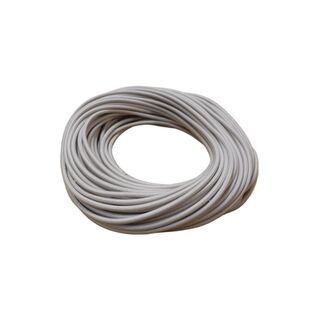 Round Cloth Cable NATURAL WHITE