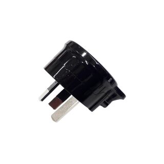 Aus/NZ 3-Pin Plug BLACK