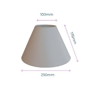 Textured Cone Shades 4"x10"x7"