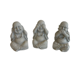 Hear See Speak  Buddhas