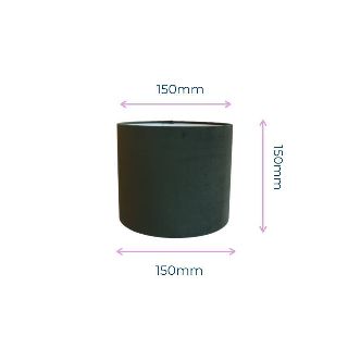 Velvet Drum Shades 15cm