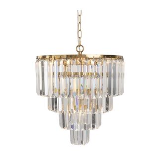 Celestial 4 Tier Satin Brass