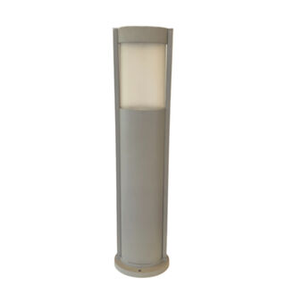 Hebe bollard Silver