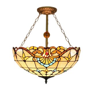 Amber Ribbon Uplighter