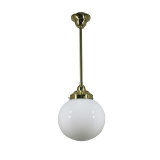 Gloss Sphere 8 inch Brass Rod