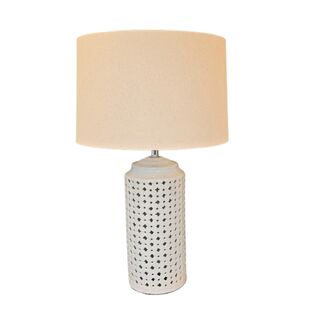 Pencarrow White Table Lamp