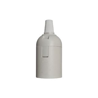 E27 Plain Pendant White
