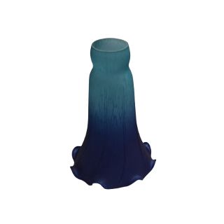 Blue & Teal Lily Glass