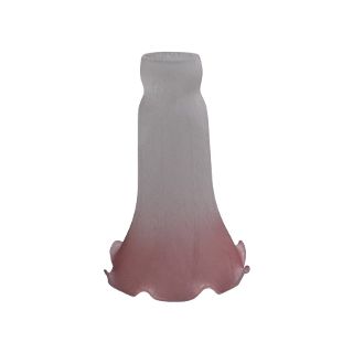 Pink & White Lily Glass